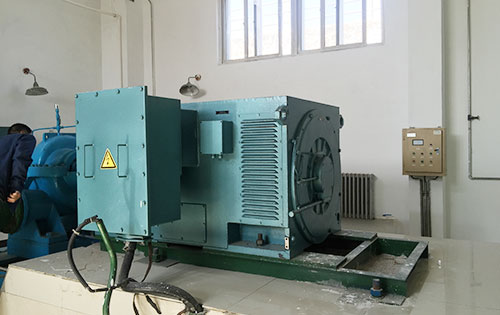 户县某水电站工程主水泵使用我公司高压电机一年质保