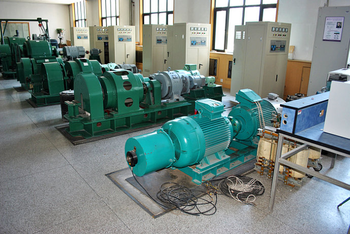 户县某热电厂使用我厂的YKK高压电机提供动力